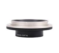 VBESTLIFE Adaptateur de Monture D'objectif M42 GFX, pour Caméras de la Série GFX, Bague D'adaptation de Convertisseur D'objectif à Vis M42 en Aluminium