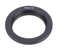 VBESTLIFE Adaptateur de Monture M42 vers FX, Bague D'adaptation D'Objectif en Alliage D'aluminium pour Objectif M42 vers Appareil Photo sans Miroir Série FX, Intégration Transparente