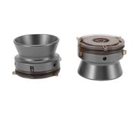 VBESTLIFE Adaptateur de Moyeu NAB Verrouillable, 1 Paire D'ouvre-porte en Alliage D'aluminium 1/4 10 Pouces pour Magnétophone Bobine à Bobine, Conception Robuste, adapté aux Tailles 10 Pouces, (GREY)