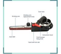 VBESTLIFE adaptateur de ponceuse à bande Adaptateur de tête de ponçage pour mini ponceuse à bande pour meuleuse bricolage ponceuse