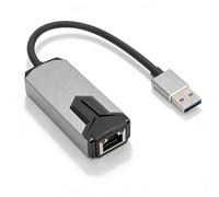VBESTLIFE Adaptateur Ethernet 2,5 G, Convertisseur Réseau USB 3.0 vers RJ45 Gigabit avec Vitesse Rapide de 2500 Mbps, pour Ordinateur Portable et de Bureau