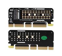 VBESTLIFE Adaptateur M.2 NGFF SSD vers PCI-E 3.0 X16, Plusieurs Interfaces PCIe, Prise en PM961 960EVO SM961, Convertisseur SSD M.2 NVMe