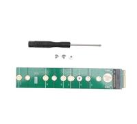 VBESTLIFE Adaptateur M.2 NGFF vers SATA, Convertisseur SSD à clé B, pour M.2 SATA Bus B Key SSD Uniquement, pour NGFF 2230/2242/2252/2260/2280/22110, Taille de Carte M.2