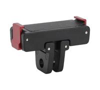 VBESTLIFE Adaptateur Magnétique de la Caméra d'action pour L'action 5 Pro 4 3, Conception de Boucle à Griffe Rapide 2 avec Un Port à Vis de 1/4 Pouces, pour Le Pôle D'extension de Trépied