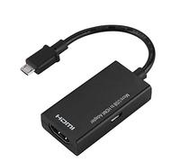 VBESTLIFE Adaptateur Micro USB vers HDMI, Vidéo HD 1080P, Son Stéréo à 8 Canaux avec Transmission de Signal Stable, pour Téléphone Android vers TV