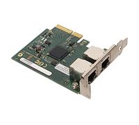 VBESTLIFE Adaptateur Réseau Serveur, Carte Ethernet Gigabit PCI X4 Express 10/100/1000 Mbps 2 Contrôleur Réseau Serveur LAN RJ45, Prise en de la Norme Réseau IEEE 802.3ab