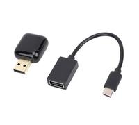VBESTLIFE Adaptateur sans Fil pour Le Jeu de Voitures et Android Auto, Auto Connect Plug and Play Car Rired to Wireless Converter