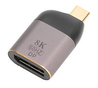 VBESTLIFE Adaptateur USB C vers DisplayPort 8K 60Hz Portable Type C Mâle vers Connecteur Femelle DP, Prend en 8K 60Hz, 4K 144Hz et 2K 165Hz