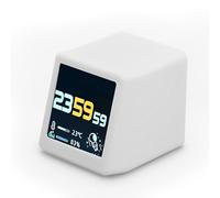 VBESTLIFE Affichage Météo WiFi Time, Horloge Météo Numérique de Bureau avec Capteur Tactile et Application de Galerie de Photos pour Utilisation Intérieure du Bureau à Domicile