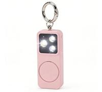VBESTLIFE Alarme de sécurité Personnelle 150 DB avec Lumière LED (Pink)