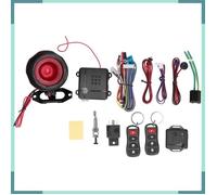 VBESTLIFE Alarme Voiture Anti-vol à Télécommande Système Antivol Sans Clé Sécurité Entrée Avertissement Choc