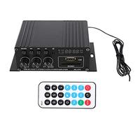 VBESTLIFE Amplificateur Audio numérique Hi-FI, amplificateur de Puissance AK370 12V HiFi avec écran LED et télécommande Compatible avec Divers Produits numériques