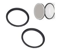 VBESTLIFE Anneau D'adaptateur Magnétique, Alliage en Aluminium 52 Mm Convertir Le Filtre de Filetage Standard en Installation Rapide Magnétique, avec Un Ajustement Précis pour Les