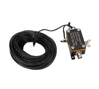 VBESTLIFE Antenne à Ondes Courtes 1:49 BALUN 3-30MHz Interface Standard Compacte End Fend Half Antenne, Mini EFHW Antennes