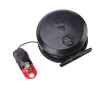 VBESTLIFE Antenne HF à Ondes Courtes 3-30MHz, Bobine à Manivelle Portable, Bandes 40M 20m 15M 10M, Faible SWR ≤ 1.5, Construction Métallique avec Fil de 20m