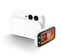 VBESTLIFE Appareil Photo Numérique CCD Autofocus 64MP, Caméra de Vlog 4K avec Zoom 16x, Caméra Musicale Compacte Anti-secousse pour Adolescents Adultes Débutants (White)