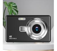 VBESTLIFE appareil photo numérique pour enfants Appareil photo numérique 12MP 1080P, écran TFT 2,4 pouces, optique reflex Noir