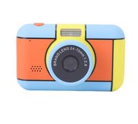 VBESTLIFE Appareil Photo Numérique pour Enfants, écran 2,4 Pouces, Double Objectif 48 MP avec Fonctions Créatives Flash, Appareils Photo de Voyage Portables pour Jouets de 3 à 12 Ans (Blue)
