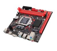 VBESTLIFE B75 Mining Motherboard, LGA1155 Itx Motherboard 2xDDR3 3XSerial ATA 2.0 Prend en Charge 1080p Video M.2 NVME, pour Core I3 I5 I7 E3 Pentium CPUs