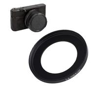 VBESTLIFE Bague D'adaptation de Filtre D'objectif de Caméra pour RX100 ZV1/M5A/M4/M3/M2/M, Accessoire de Bague D'adaptation D'objectif de Caméra 52mm avec Capuchon
