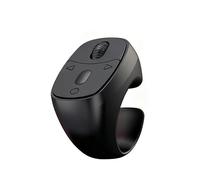 VBESTLIFE Bague de Défilement TikTok, Télécommande Bluetooth sans Fil TikTok, Tourne-Page D'application Portable Compatible avec Tablette de Téléphone iOS Android (Black)