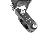 VBESTLIFE Barres Aérodynamiques de Guidon TT, Barres Aérodynamiques de Cyclisme de Triathlon pour Vélo de Route avec Accoudoirs Ergonomiques, Pince Réglable de 25 à 31,8 Mm, Coussins en éponge