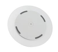 VBESTLIFE Base de Moniteur d'ordinateur, Support de Moniteur Rotatif avec Rotation à 360 Degrés, Support de Tablette Antidérapant en Alliage d'aluminium pour Bureau, Base Robuste Argentée pour,
