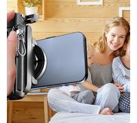 VBESTLIFE Bâton de Selfie de Téléphone Polyvalent, Trépied de Support de Téléphone Magnétique Rotatif à 360 ° en Alliage D'aluminium avec Télécommande Bluetooth
