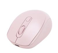 VBESTLIFE Bluetooth et 2,4g 2 en 1 Souris sans Fil Rechargeable, Couleur Macaron, 800/1200/1600 Dpi, Souris Silencieuse pour Ordinateur Portable, Ordinateur, PC (Pink)
