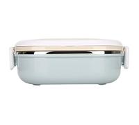 VBESTLIFE Boîte à Déjeuner de Récipient de Nourriture D'acier Inoxydable avec la Conception de Serrure de sécurité pour le Voyage de Travail à la Maison, Résistante à la Chaleur (une seule couche)