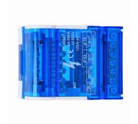 VBESTLIFE Boîte de Distribution de Bornes, Boîtier de Jonction Transparent Ignifuge à 4 Niveaux pour les Professionnels de L'ingénierie électrique 67x90x50mm