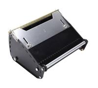 VBESTLIFE Boîte de Finition Plate pour Cloisons Sèches de 8 Pouces pour le Plâtrage de Plaques de Plâtre, Grattoir à Poudre de Mastic en Alliage D'aluminium avec Conception à Dos Profond