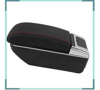VBESTLIFE Boîte de Rangement Accoudoir Central Double Couche Universelle pour Voiture