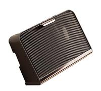 VBESTLIFE Boîte de Rangement Murale pour Routeur, Couvercle de Grande capacité, Boîtier Multiprise pour Maison, Bureau, Hôtel, Matériau PP Décoratif à la Mode en Pet (Couleur café Grande Taille)