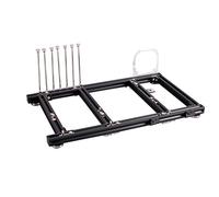 VBESTLIFE Boîtier D'ordinateur de Bricolage, Plate-Forme de Test D'overclocking de Boîtier D'ordinateur en Alliage D'aluminium ATX à Cadre Ouvert