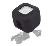 VBESTLIFE Boîtier Pare-Brise Pare-Vent en Mousse Anti-Bruit, Compatible GoPro 4/5 Session, Noir, Résistant à l'Eau