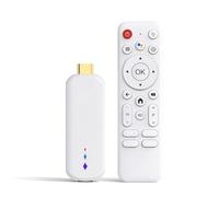 VBESTLIFE Boîtier TV Android 4K avec Lecteur Multimédia en Streaming, Télécommande Vocale et Prise en Charge HDR pour Tous Les Sites Web vidéo.