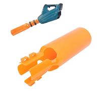 VBESTLIFE Booster d'air pour Souffleur de Feuilles, Adaptateur Universel de 2 à 4 Pouces avec Systèmes de Sangle Rapide et Buse Venturi pour Le Nettoyage des Allées de Pelouse de Cour (Yellow)