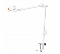VBESTLIFE Bras de Perche de Microphone, Rotation à 360 °, Support de Micro ABS Réglable en Métal avec Adaptateur de Filetage 3/8 à 5/8, pour Enregistrement en Studio et Diffusion en Direct
