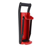 VBESTLIFE Broyeur de Canettes de 500 Ml, Broyeur de Bouteilles en Acier Rouge, Conception à Effet de Levier élevé, Recyclage Rapide pour les Employés de Bureau, 12,8 X 3,5 X 3,1 Pouces