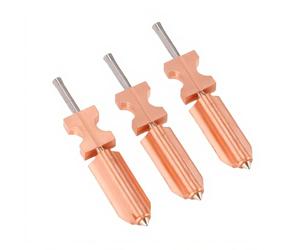 VBESTLIFE Buse de Mise à Niveau Hotend 3 Pièces pour AD5X, Kit de Buses Détachables Rapidement Tout en Métal, Buses Haute Température 0,25 Mm 0,4 Mm 0,6 Mm pour PLA ABS PETG TPU