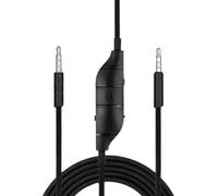 VBESTLIFE Câble Audio Auxiliaire de Remplacement avec Micro en Ligne et Contrôle du Volume pour G633 G933 G935 G635, Prise 3,5 Mm, 5,6 Pieds