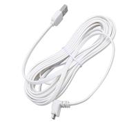 VBESTLIFE Câble de Charge de la Caméra de sécurité, Résistez à l'eau Résister à la Rallonge USB avec Alimentation Continue pour Les Caméras de sécurité à Domicile (2m)