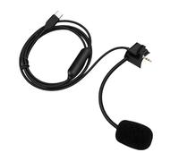 VBESTLIFE Câble de Micro de Casque avec Contrôle de Sourdine pour QC35, Cordon de Microphone à Perche D'interface de Type C pour les Jeux