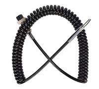 VBESTLIFE Câble de Microphone d'épaule, Connecteur Femelle, Câble de Microphone sans Fil, évite les Interférences, Connecteur pré-câblé à 4 Broches pour CB HAM