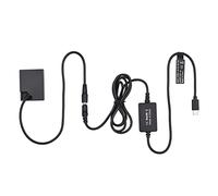 VBESTLIFE Câble de Remplacement de Type C et Batterie Factice pour Appareils Photo X-A2 A3 X-T3, sécurisé et Fiable