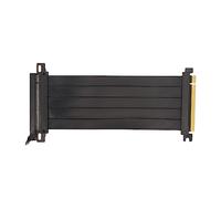 VBESTLIFE Câble D'extension PCIE 4.0 X16, Flexible et Efficace, Stable, Haute durabilité, pour GPU de Nouvelle Génération, Blindage EMI à 180 Degrés (Noir)