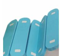 VBESTLIFE Cachette pour Petits Animaux en PVC, Lieu de Repos Confortable pour Nid de Hamster, Maison pour Animaux de Compagnie pour Hamster, Syrien (Blue)