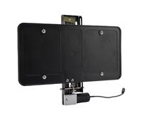 VBESTLIFE Cadre de Plaque D'immatriculation électrique avec Télécommande et Conception Rétractable, Support de Support de Plaque D'immatriculation de Voiture Américaine pour Les