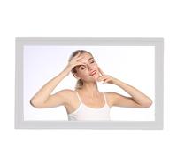 VBESTLIFE Cadre Photo Numérique WiFi de 18,5 Pouces avec écran Tactile et Mémoire de 32 Go | Affichage LED HD et Multiples Langues | Partage à Distance et Tournant (Prise UE)